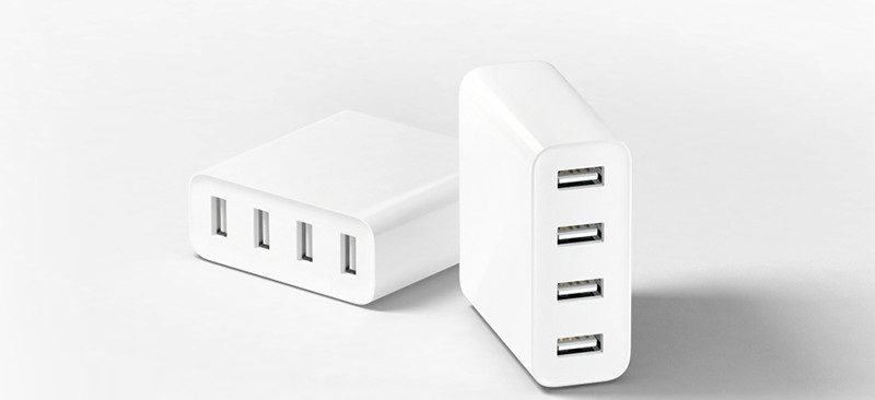 Зарядное Устройство Xiaomi 4 USB Port Charger Зарядное Устройство Xiaomi 4 USB Port Charger