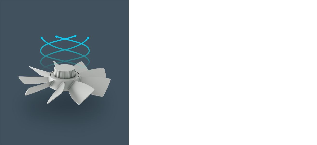 Осевой вентилятор Осевой вентилятор