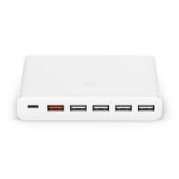 Сетевое зарядное уст-во Xiaomi Mi 5xUSB-Ax2.0A + 1xUSB-C 60W (White/Белый)