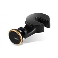 Держатель смартфона автомобильный Hoco Car BackRest Magnetic (Black/Черный)