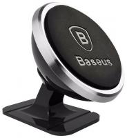 Держатель смартфона Baseus 360 Rotation Magnet Attraction car (Black/Черный)