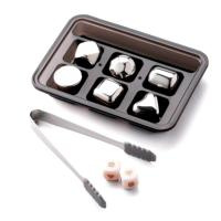 Камни для виски Xiaomi Circle Joy ice Cubes steel (6шт.) (silver/серебро)