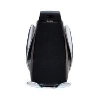 Автомобильный держатель с беспроводной зарядкой Auto Qi Hoco CA42A (Black/Черный)