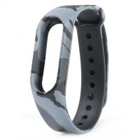 Ремешок для Mi Band 1/2 Xiaomi Band Black&Grey Khaki