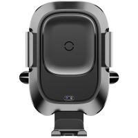 Автомобильный держатель с беспроводной зарядкой Auto Qi Baseus Smart Vehicle Bracket (Black/Черный)