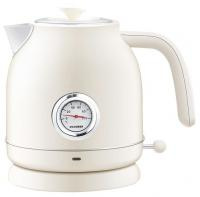 Электрический чайник Xiaomi Qcooker Electric Kettle Retro+temp, с температурным датчиком, 1,7л (White)