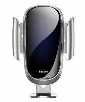 Автомобильный держатель Baseus Future Gravity Car Holder (Silver/Серебро)