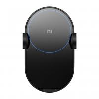 Автомобильный держатель смартфона с беспроводной зарядкой Xiaomi Mi Wireless Car Charger 20W +Qi (Black/Черный)