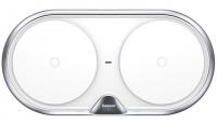 Беспроводное зарядное устройство Qi Baseus Dual Wireless Charger 10W (Silver/Серебристый)
