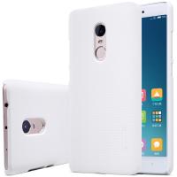 Чехол для Xiaomi Redmi Note 4 Nillkin Super Frosted Shield White (Белый)