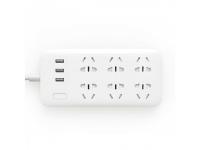 Сетевой фильтр Xiaomi Mi Smart Power Strip 6+3USB (White/Белый)