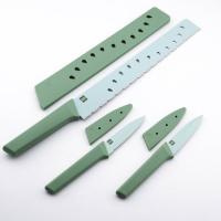 Набор кухонных керамических ножей Xiaomi HuoHou Steel Fruit Knife (3шт.) (Green/Зеленый)