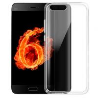 Силиконовый чехол-накладка для Xiaomi Mi6 (Прозрачный)