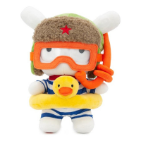 Игрушка мягкая Xiaomi Mi Rabbit Diver 25 cm (White+orange)