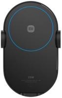 Автомобильный держатель смартфона с беспроводной зарядкой Xiaomi Mi Wireless Car Charger 30W + Qi (Black/Черный)