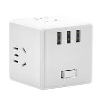 Сетевое зарядное устройство Xiaomi Mi Mijia Rubik 3xUSB-A*2100mAh 2500W  (White/Белый)