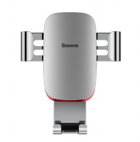 Автомобильный держатель Baseus Metal Age Gravity (Silver/Серебро)