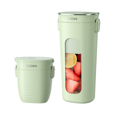 Блендер портативный Xiaomi Zhenmi Mini Vacuum Electric Juicer 2400mAh (Green/Зеленый)