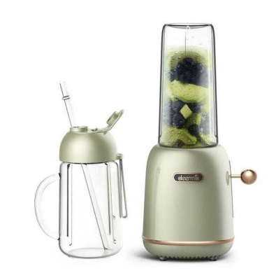 Блендер Xiaomi Deerma Electric Portable Retro Juiser (Green/Зеленый)