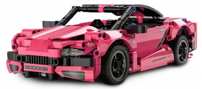 Конструктор-автомобиль Xiaomi OneBot Block Supercar Set (Pink)