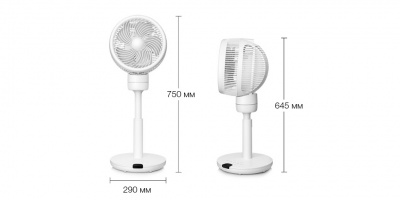 Вентилятор Xiaomi Lexiu Air Circulation Fan (White/Белый)