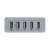 Сетевое зарядное устройство Hoco C18A 4xUSB*2400mAh +1xUSB*3000mAh (White/Белый)