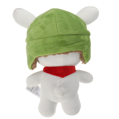 Игрушка мягкая Xiaomi Mi Rabbit 25cm Ushanka (White+green)