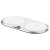 Беспроводное зарядное устройство Qi Baseus Dual Wireless Charger 10W (Silver/Серебристый)