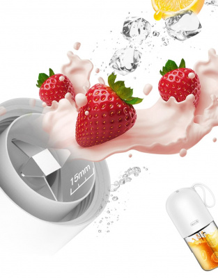 Блендер портативный Xiaomi Deerma Portable Electric Juicer (White/Белый)