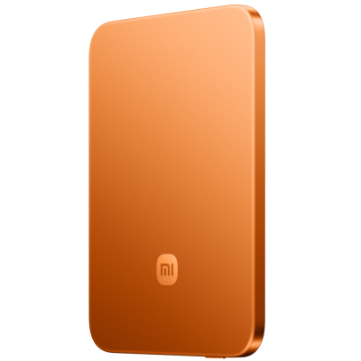 Портативный аккумулятор Xiaomi UltraThin Magnetic Power Bank 5000mAh 15W (Radiant Orange/Оранжевый)