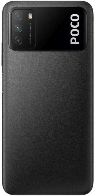 POCO M3 4/64 Gb (Power Black/Черный)