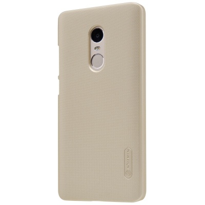 Чехол для Xiaomi Redmi Note 4 Nillkin Super Frosted Shield Gold (Золотой)