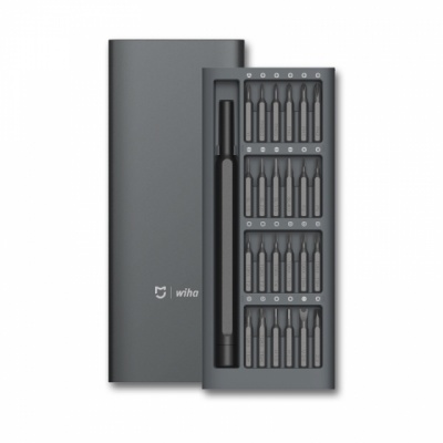 Набор отверток Xiaomi MiJia Wiha (24 насадки) (серый/grey)