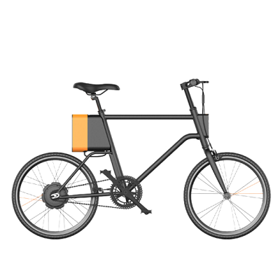 Электровелосипед Xiaomi YunBike C1 (мужской, черный)
