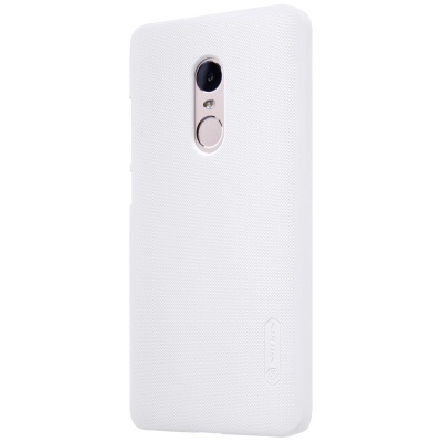 Чехол для Xiaomi Redmi Note 4 Nillkin Super Frosted Shield White (Белый)