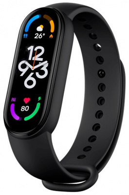 Фитнес-браслет Xiaomi Mi Band 7 (Black/Черный)