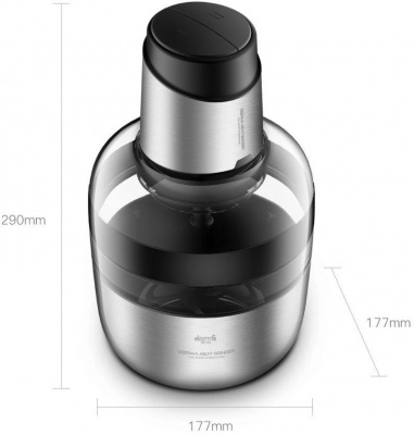 Измельчитель Xiaomi Deerma Meat Grinder 400W (Black/Черный)