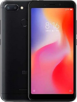 Смартфон Xiaomi Redmi 6 32GB/3GB (Black/Черный)