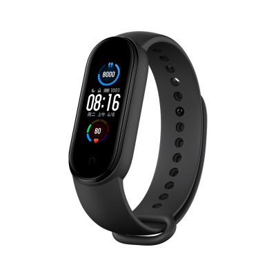 Фитнес-браслет Xiaomi Mi Band 5 (Black/Черный)