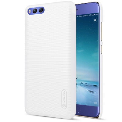 Чехол для Xiaomi Mi6 Nillkin Super Frosted Shield (White/Белый)