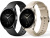 Смарт-часы Xiaomi Watch S2 (42 мм), светло-золотой стальной корпус, бежевый кожаный ремешок