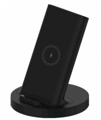 Беспроводное зарядное устройство Qi Xiaomi Vertical Wireless Charger 20W (Black/Черный)