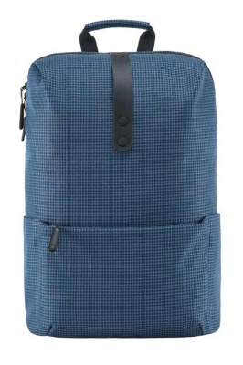 Рюкзак Xiaomi Mi Colleg Casual Shoulder Bag (Black+Blue/Черный+синий)