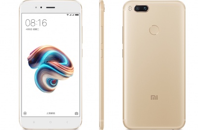 Смартфон Xiaomi Mi A1 64GB/4GB (Gold/Золотой)