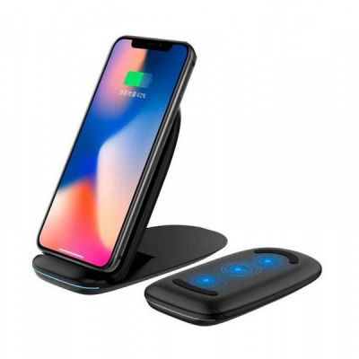 Беспроводное зарядное устройство Qi Hoco CW7 (Black/Черный)