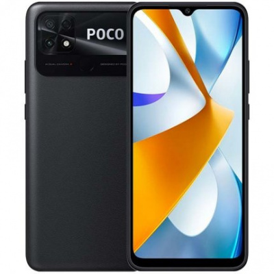 Xiaomi POCO C40 4/64 GB (Black/Заряженный черный)