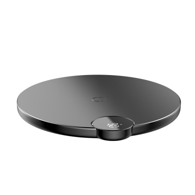 Беспроводное зарядное устройство Qi Baseus LED Wireless Charger (Black/Черный)