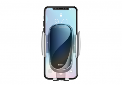 Автомобильный держатель Baseus Future Gravity Car Holder (Silver/Серебро)