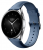 Смарт-часы Xiaomi Watch S2 (46 мм), серебристый стальной корпус, синий кожаный ремешок