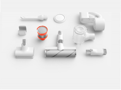 Пылесос беспроводной Xiaomi Mijia Handheld Wireless Vacuum Cleaner 1С (White/Белый)